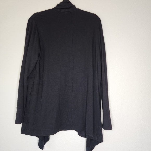 Athleta Black Restore Waterfall Atlantic Cardigan M - Picture 3 of 5
